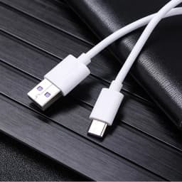 5A USB Type C 1m Cable For Samsung S20 S9 S8 Xiaomi Huawei P30 Pro Fast Charge Mobile Phone Charging Wire White Cable