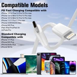 PD 30W For Apple iPhone Type C to Lightning Fast Charging Cable For iPhone 14 13 12 11 Pro Max X 8 7 6 Plus SE Phone Accessories