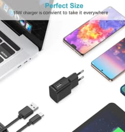Samsung 15W Fast Charger USB Charging Adapter Type C Cable For Galaxy S10 A11 A12 A13 A14 A20 A21s A22 A31 A32 A50 A51 M14 Note9