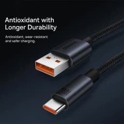 Baseus 100W Fast Charge USB Type C Quick Charge Cable For Samsung S23 Realme Xiaomi 13 Huawei Phone Fast Charging Cable Data