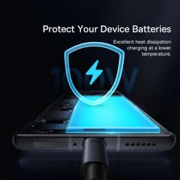 Baseus 100W Fast Charge USB Type C Quick Charge Cable For Samsung S23 Realme Xiaomi 13 Huawei Phone Fast Charging Cable Data
