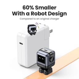 【US Plug】UGREEN 30W 65W GaN Charger Robot Design PD3.0 Fast Charger PPS for iPhone 18 17 Macbook Laptops Samsung XiaomiTablets