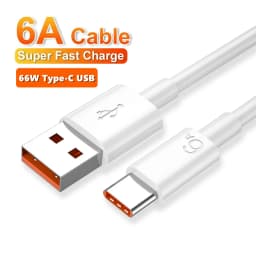 6A Super Fast Charge USB C Type-C Cable For Xiaomi 13 14 Huawei P60 Nova 10 11 Magic 5 Redmi Honor POCO 66W Quick Charging Cable