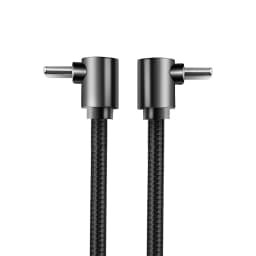 Braid 90 Degrees 0.25m/0.5m/1m/2m 4A Quick Charger Elbow USB C to Type C Cord PD Cable For iPhone Samsung Huawei Xiaomi Macbook