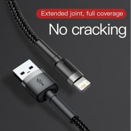 Baseus USB Cable for iPhone14 13 12 11 Pro Max Xs X 8 Plus Cable 2.4A Fast Charging Cable for iPhone Charger Cable USB Data Line