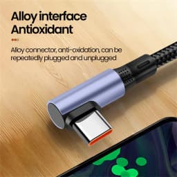 66W 90 Degree Elbow Short USB A/USB C To Type C Fast Charging Data Cable For iPhone 16 15 Power Bank 0.15/0.25/0.5m USB C Cable