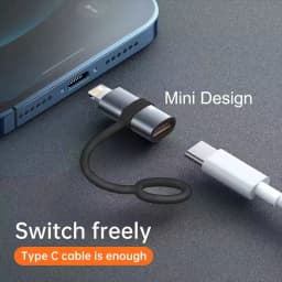 PD30W Usb Type C To ios Adapter For iOS Male to Type C Female Converter For iPhone 15 14 13 12 11 Macbook Fast Connector