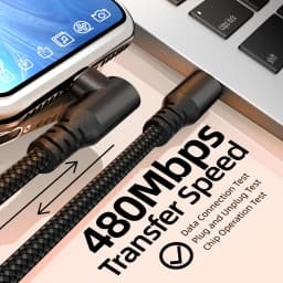 60W Fast Charging C to C Elbow Data Cable 1m 2m 3m Compatible with Apple 15 16 Samsung Xiaomi Redmi Type C Charging Cable