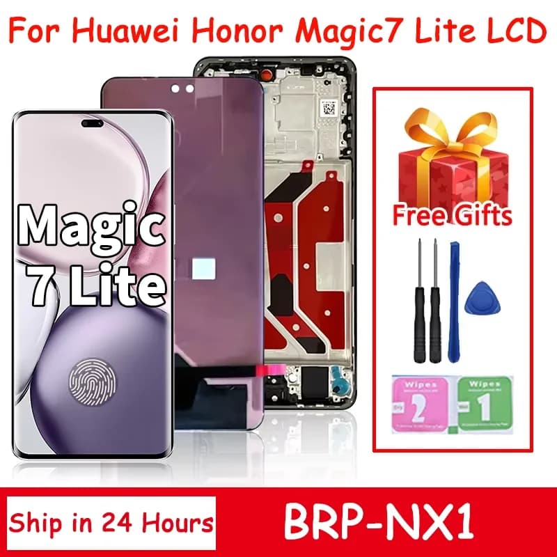 6.78“inch For Honor Magic7 Lite BRP-NX1 LCD Replacement for HUAWEI Honor Magic 7 Lite LCD Touch Screen Digitizer Assembly