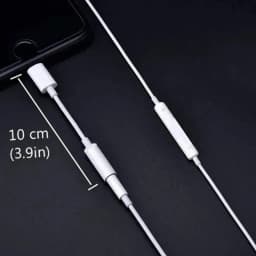 1-8pcs For Lighting Headphone Adapter for IPhone 11 12 13 14 Pro Max 12Mini SE XR X 8 7 + IOS To 3.5 Mm Jack AUX Audio Cable