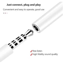 1-8pcs For Lighting Headphone Adapter for IPhone 11 12 13 14 Pro Max 12Mini SE XR X 8 7 + IOS To 3.5 Mm Jack AUX Audio Cable