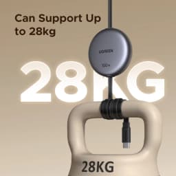 UGREEN Retractable 100W USB C Cable For MacBook iPad Fast Charger Cable For iPhone 17 16 15 Pro Max Type C For Xiaomi Samsung