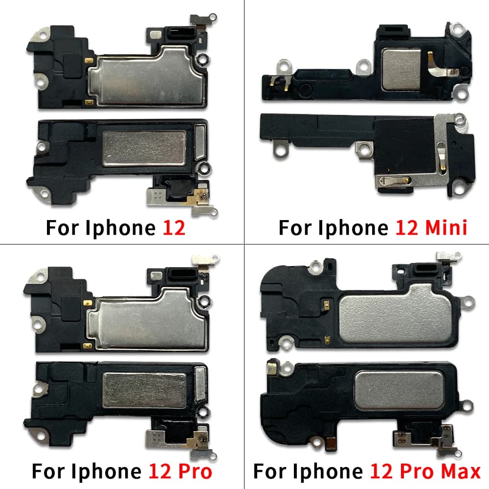 NEW Front Top Earpiece Earphone Ear Speaker Sound Receiver Flex Cable Replacement For iPhone 12 13 mini 14 Pro Max 15 Plus
