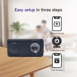 4K Camera WiFi Wireless Monitor Night Vision Remote Motion Detecting Camcorders Security Protection Indoor Surveillance 2026