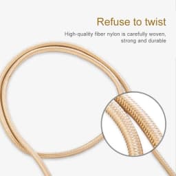 Fast Charging Cable for iPhone 4 4s iPad 2 3 iPod 30 Pin Nylon Braided Wire Metal Plug Data Transfer Sync USB Charger Adapter