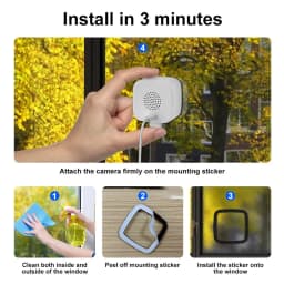 1080P HD WiFi Wireless Security Camera Infrared Night Vision Mobile Remote Surveillance Device Home Monitor Baby Pet Real Time