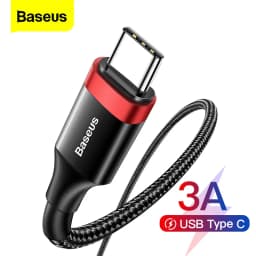 Baseus USB Type C Cable Fast Charging Charger USB C Type-C Wire Cord For Samsung S22 S10 Xiaomi POCO Huawei USB C Data Cable 3m