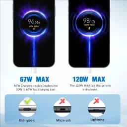 120W 100W 90W 67W 6A Turbo Fast Charging Type C USB Cable For Xiaomi 11 12 13 14 15 17 Redmi Note 11T 12 13 14 POCO X5 X6 X7 Pro