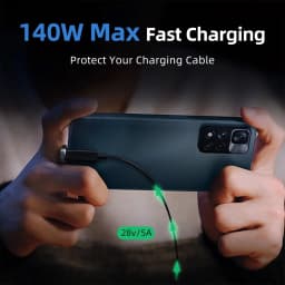 180 Degree Angle USB C Adapter USB-C 20Gbps PD 140W Charging Tablet USB C U Shape Converter for Steam Deck Accessories