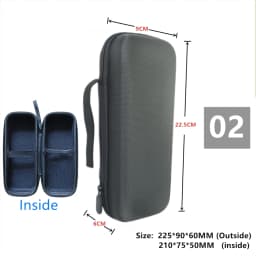 Digital Multimeter Bag Tool Storage Bags for Electronic Accessories Shockproof Bag EVA Box Case Earphone Data Cable Storage Bag