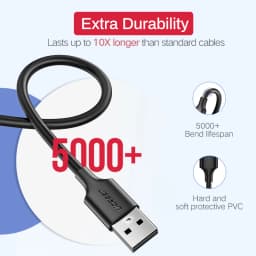 UGREEN Micro USB Cable Fast Charging USB Charger Cable Mobile Phone Charging Cable for Xiamo Huawei HTC Android USB Wire