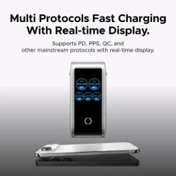 UGREEN 100W GaN Charger With Smart Display For MacbookPro Laptop iPhone 17 16 Pro iPad Tablet Samsung QC4.0 PD 3.0 USB C Charger