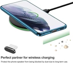 4Pcs USB C Dust Plug With Cleaning Brush Anti Dust USB-C Plug Cover Charging Port Cover Caps For iphone Samsung All Smart Phone