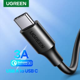 UGREEN USB C Cable Type C Cable 3A Fast Charging USB Cable for iPhone 17 16 Samsung S25 24 Xiaomi USB C Data Charging Cable