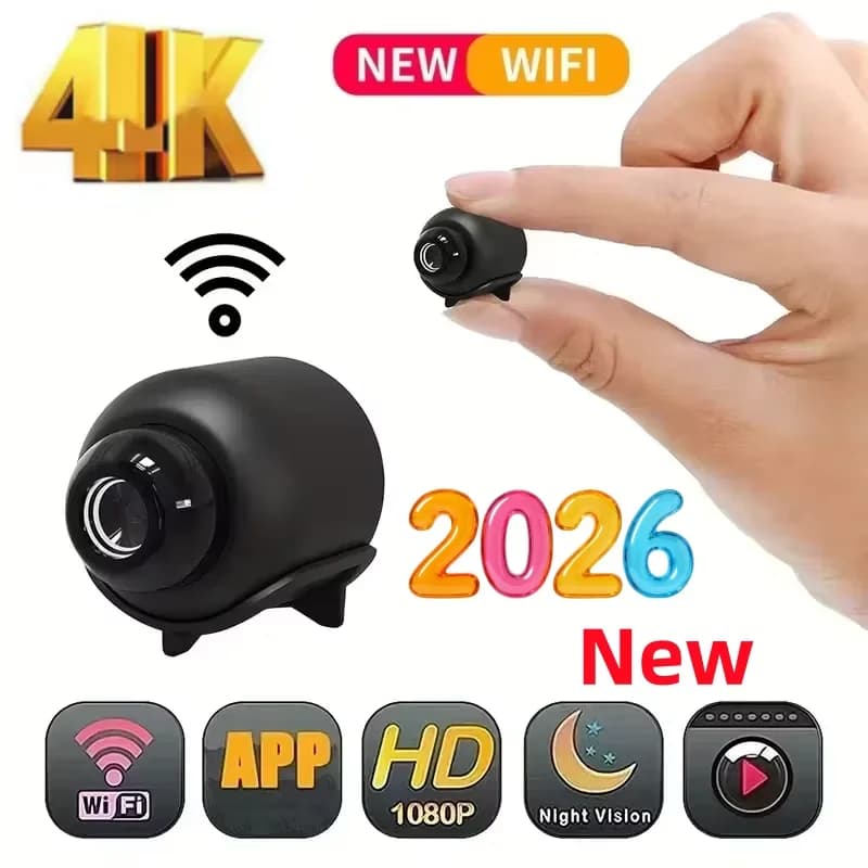 X5 Mini Night Vision 1080P Wireless Surveillance Camera Lightweight Clear Portable Motion Detection Premium Quality NEW 2026