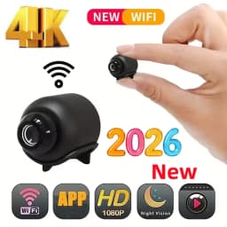 X5 Mini Night Vision 1080P Wireless Surveillance Camera Lightweight Clear Portable Motion Detection Premium Quality NEW 2026