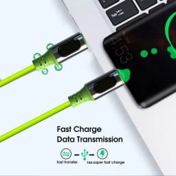 PD240W 6A Super Fast Charging Type C Cables Digital Display High-speed Data Transfer Cord USB Type-c To C Wire for IPhone 17Pro