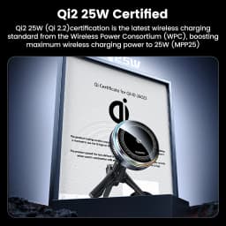 Toocki Qi2.2 25W Wireless Charger Magnetic Car Phone Holder TEC Cooling for iPhone 17 16 15 Samsung S26 S25 for Magsafe Charger