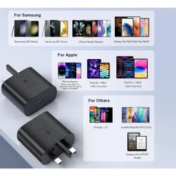 Original SAMSUNG 45W PD USB-C Super Fast Charger EP-TA845 UK Plug Adapter For GALAXY Z Flip Fold 6 5 S25 S23 S24 S21 S22 Ultra