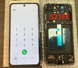 6.4''New AMOLED Display For Samsung Galaxy S21 FE 5G LCD Display Touch Screen Digitizer For Samsung S21 FE Display Replacement