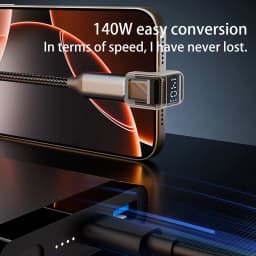90 Degree USB C Adapter Right Angle U Shape Type C Adapter 40Gbps Data Transfer PD 140W USB4.0 8K 60Hz Video for Thunderbolt 3/4