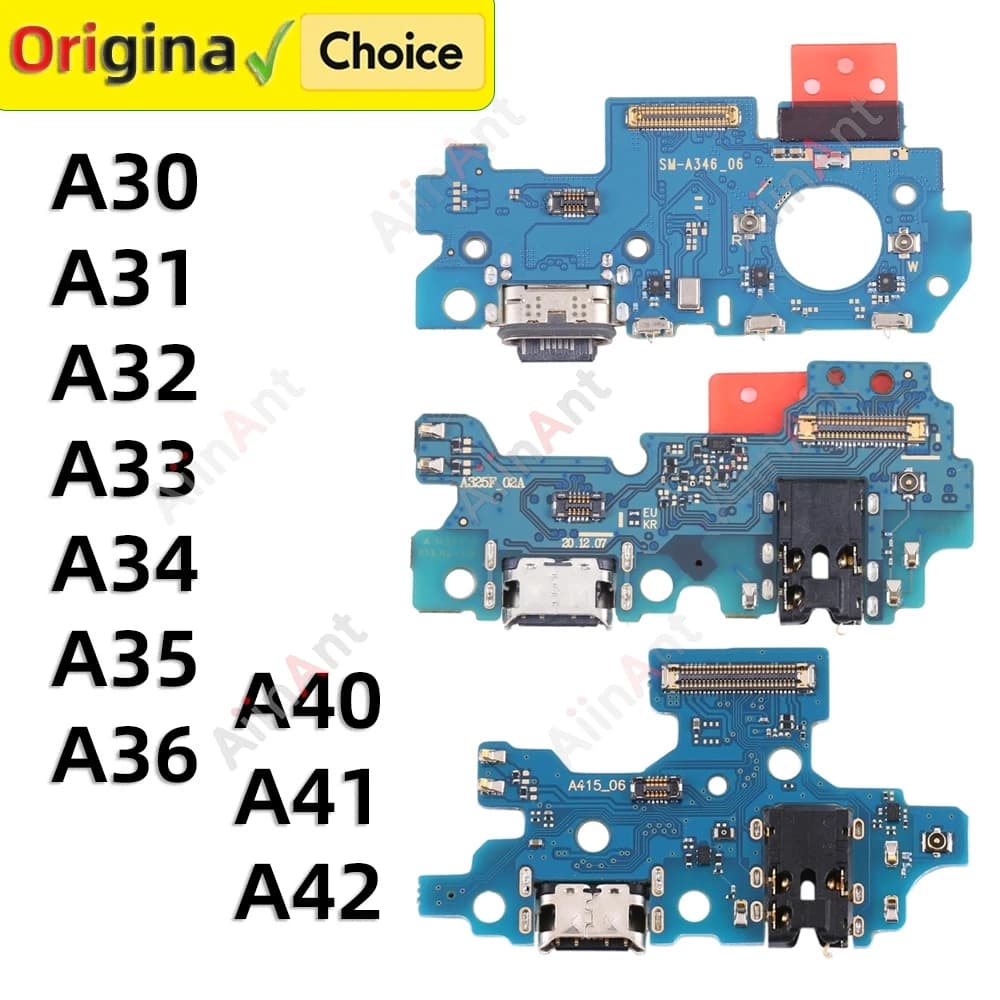 Dock USB Board Port Connector Charging Flex Cable For Samsung Galaxy A36 A35 A34 A30 A31 A32 A33 A336B A346B US EU
