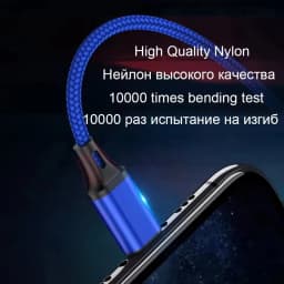 Nylon Braided Fast Charging Cable For iPhone 14 Plus 13 12 mini 11 Pro Max XS XR X 8 7 6S 6 Plus SE Rapid Charge USB Data Cables
