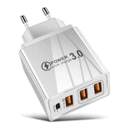 48W USB Charger QC 3.0 Type C PD Fast Charge For iPhone 12 13 Max Samsung S21 Huawei Xiaomi Mobile Phone EU/US Plug Wall Charger