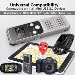  2/3pcs Type C to Mini USB Adapter USB C Female to MiniUSB Male Charging Data Converter Suitable for GoPro Hero 3+ MP3 Camera