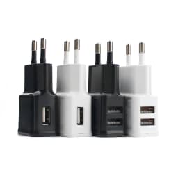 ​​5V 2A EU Plug USB Wall Charger Adapter for iPhone XS Max Huawei P30 Samsung S9 Plus Travel Power Supply​