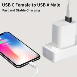 USB to USB-C Adapter Set, USB C to USB 3.0 OTG, Micro USB to USB C - Suitable for MacBook Pro Samsung Galaxy, Smartphones, Lapto