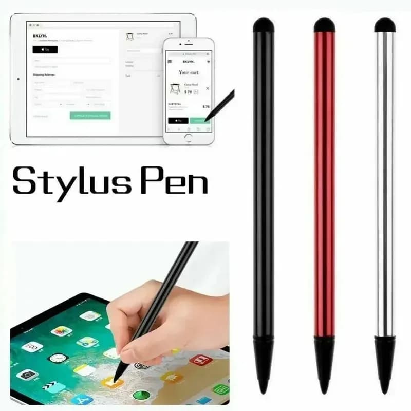 1-4pcs Universal Dual Use Screen Pen For Ipad Stylus For Lenovo Android Tablet Phone Stylus For Xiaomi For Samsung Capacitance P