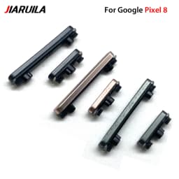 NEW Side Volume Button + Power ON / OFF Buttton Key Set Replacement Part For Google Pixel 5 / 5 Pro / 8 / 8 Pro / 8A