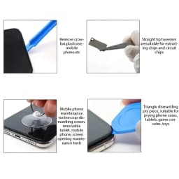 25 in 1 Phone Laptop Repair Tool Kit Precision Screwdriver Set Pry Tools Suction Cups for iPhone Samsung Xiaomi PC Maintenance