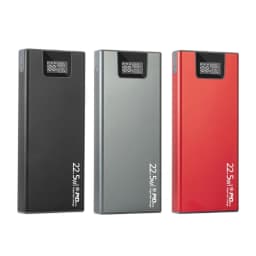 DIY 8 Slots 18650 Battery Power Bank Case Metal Battery Power Shell PD QC Charge Power Bank Shell (Battery Not Included)