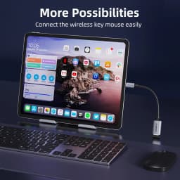 CABLETIME USB C 3.2 to USB A OTG Adapter 10Gbps High-Speed Type C Female Converter For Macbook Xiaomi Huawei iPhone 15 Data OTG