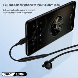 Samsung USB Type C To 3.5mm Aux Adapter Original 3.5mm Jack Audio Cable Earphone Converter Galaxy S25 S24 S23 A80 A16 A25 Note20