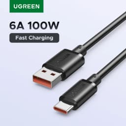 UGREEN 6A 100W SCP Type C Cable ONLY for HUAWEI HONOR Phones Fast Charging USB-C Cord Cable Huawei Super Charge Data Cable