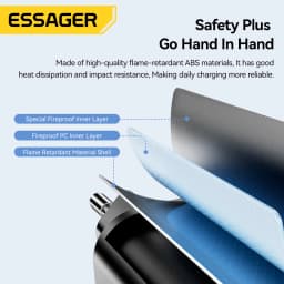 Essager 18W QC3.0 USB A Charger USB Quick Charge 3.0 Fast Wall Charger for Samsung S24 Huawei Xiaomi iPhone Mobile Phone Charger
