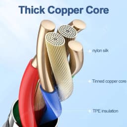 66W USB Type C To Type C Super Charger Cable For Huawei P50 P40 P30 Mate 9 10 Pro Nova 6 5 4 6A Fast Charing For Samsung Xiaomi